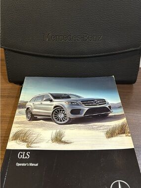 Mercedes-Benz GLS Operator’s Manual — Black Cover , book